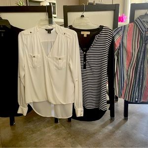 Women’s Shirts 2-White House Black Market 1-Michael Kors 1-Talbots